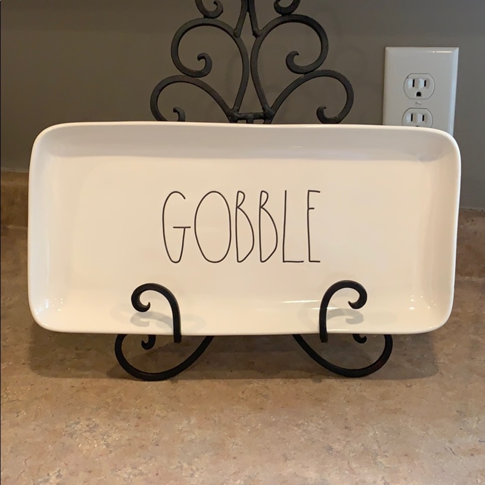 Rae Dunn gobble platter